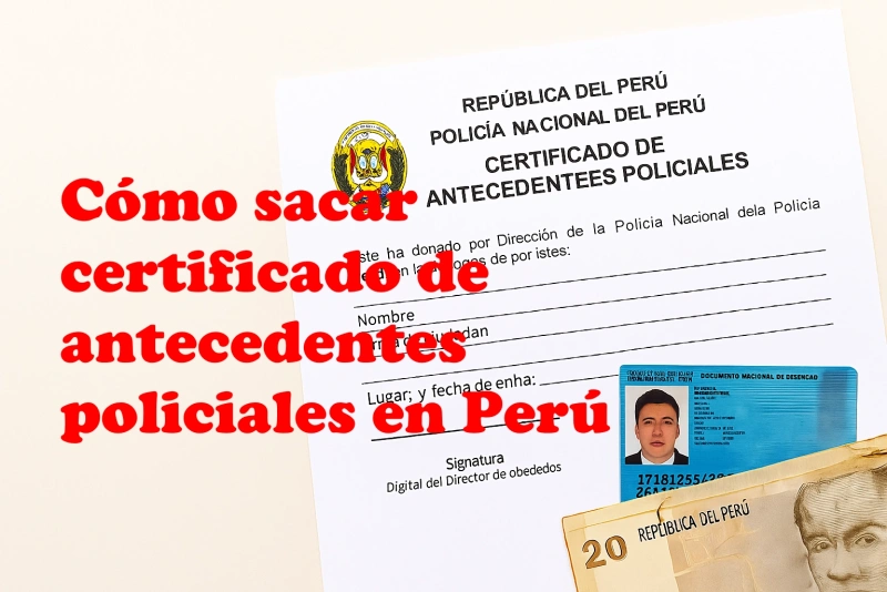 imagen como tramitar certificado de antecedentes policiales perú