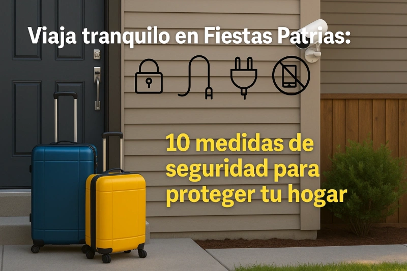 casa segura en fiestas patrias con medidas de protección