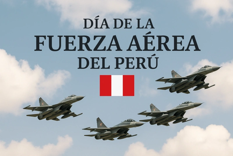 aviones militares en vuelo por el día de la fuerza aérea del perú