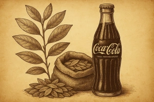 imagen alusiva a la historia de coca cola con el perú