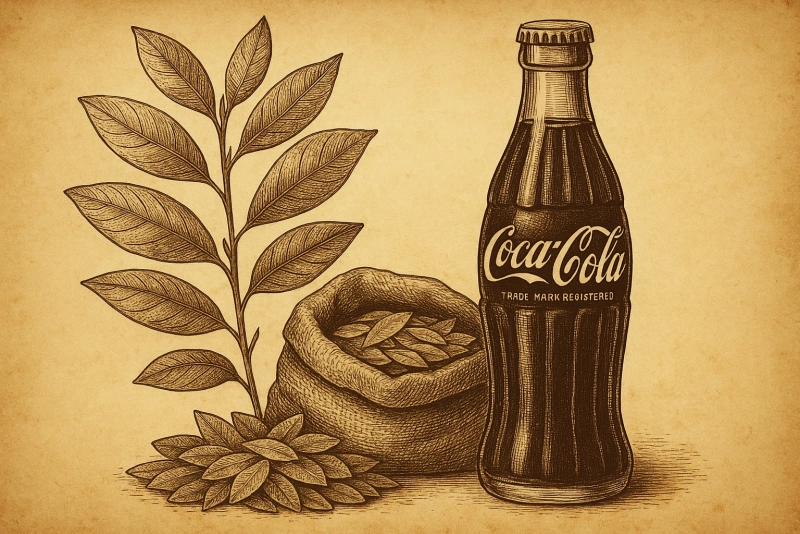 imagen alusiva a la historia de coca cola con el perú