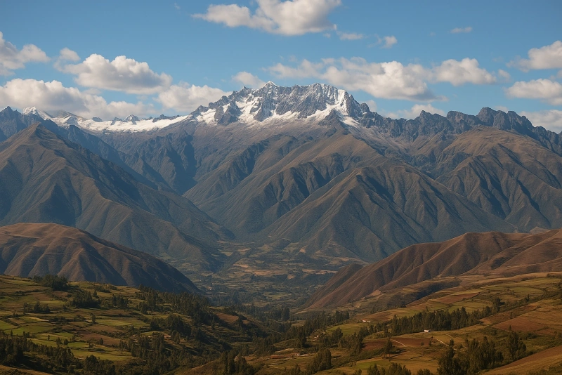 imagen de un paisaje del departamento del cusco