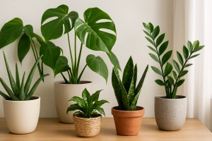 plantas de interior que purifican el aire fácilmente