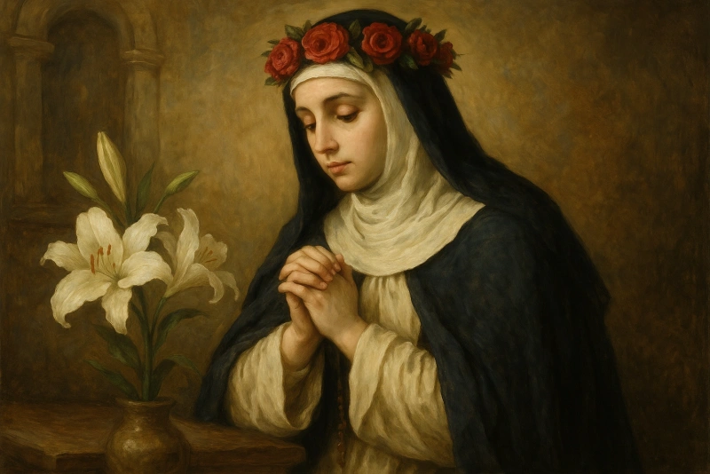 imagen de santa rosa de lima