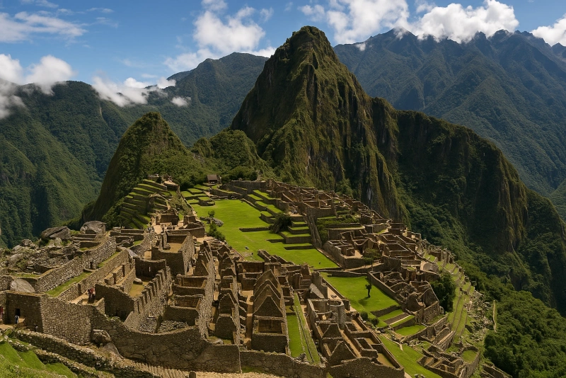 vista de machuppicchu el destino emblemático de cusco