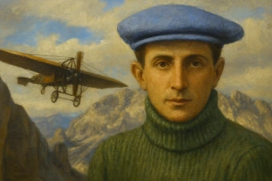 imagen jorge chávez pionero aviador peruano