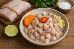 pescado ideal para ceviche peruano fresco y delicioso