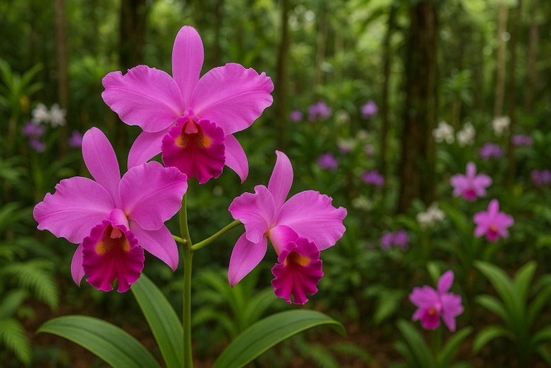 imagen de las orquídeas de moyobamba