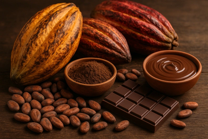 imagen alusiva al día del cacao y chocolate peruano