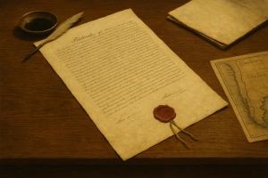 imagen alusiva al Tratado de Ancón 1883 Perú Chile