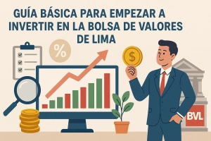 gráfico de la bolsa de valores de lima en crecimiento