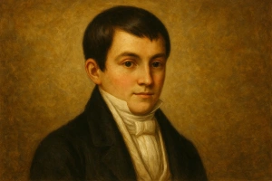 Retrato del poeta y patriota peruano Mariano Melgar