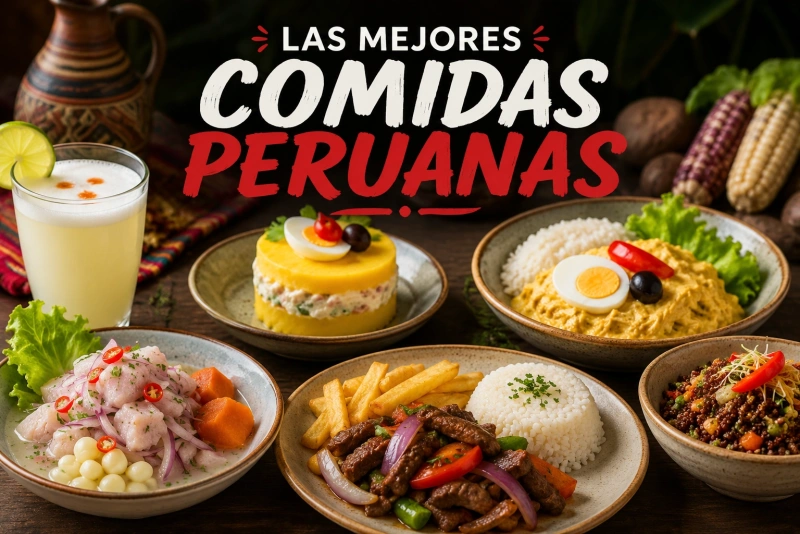 imagen de las mejores comidas peruanas