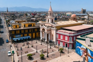 Vista panorámica de la Fortaleza Real Felipe en la Provincia del Callao