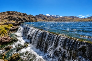 Laguna de Choclococha en Huancavelica